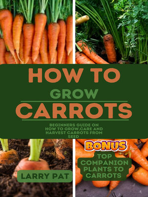 cover image of HOW TO GROW CARROTS